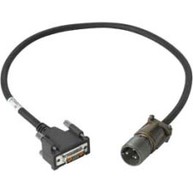 Cable, external power supply to existing VC5090 power cable (25-71919-03R or 25-71919-04R), includes fuses, 2', VC70 image