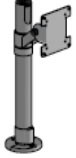 SpacePole SPV1101-FX-02 Accessories