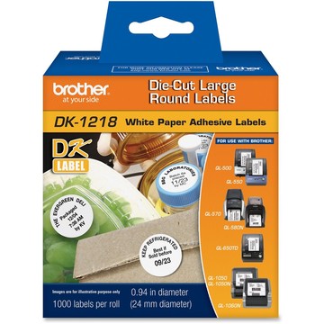 Étiquettes Brother DK1218