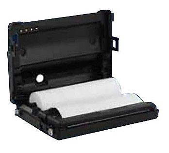 BROTHER MOBILE, POCKETJET RUGGED ROLL CASE, INCLUDES: PRINTER CASE, PAPER ROLL SPINDLE, & STRAIGHT CONNECTOR DC POWER EXTENSION CORD (LBX041), NO SHOULDER STRAP INCLUDED