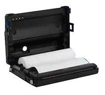 BROTHER MOBILE, POCKETJET RUGGED ROLL CASE, INCLUDES: PRINTER CASE, PAPER ROLL SPINDLE, & STRAIGHT CONNECTOR DC POWER EXTENSION CORD (LBX041), NO SHOULDER STRAP INCLUDED image