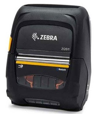 Zebra ZQ511 Mobile Printer Direct Thermal, 203dpi, Wi-Fi/Bluetooth, Linerless, RFID, 3" Print Width