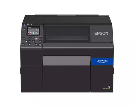 Epson ColorWorks CW-C6500Ae Farbetikettendrucker Tintenstrahl, 1200 x 1200 DPI, 85 mm/s, 212 mm, Schneidevorrichtung, Abzieher