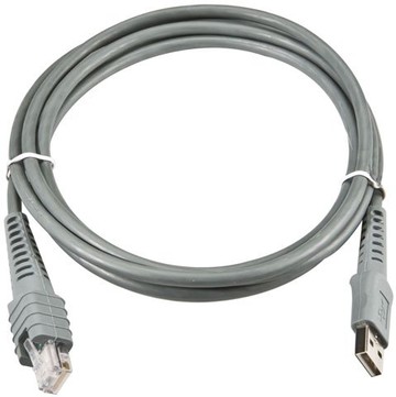 USB cable, 2m, straight, power from host, for Honeywell SR61T