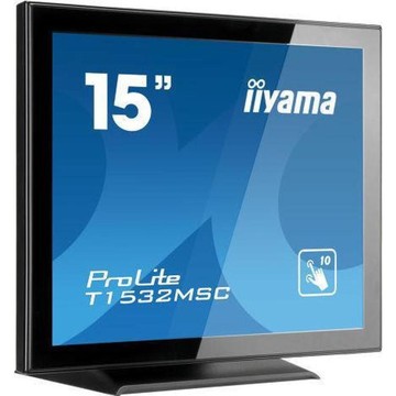 iiyama ProLite T1532MSC-B5AG, 38.1 cm (15''), Projected Capacitive, 10 TP, black
