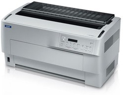 DFX-9000 Serial Impact Printer, High Volume, 9-Pin, Wide Format, 9-Pin, Serial, Parallel and USB Interfaces) - Color: Light Gray image