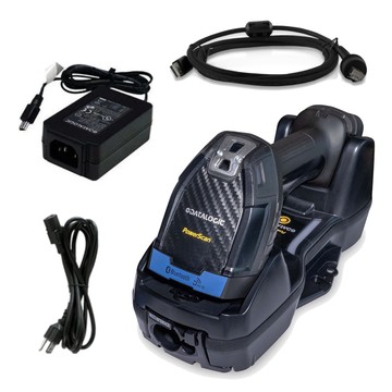 Datalogic PowerScan PBT9600 Handheld Scanner, Bluetooth, Standard Range, RFID, Removable Battery