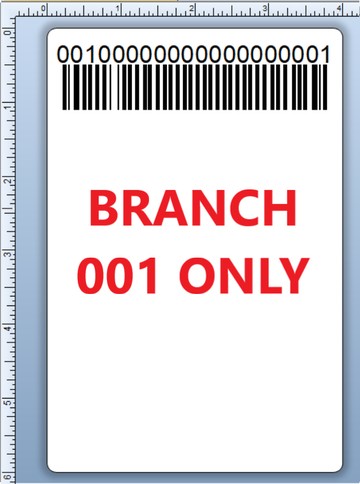BCI DEXTER-4X6-LPN-001 Barcode Label