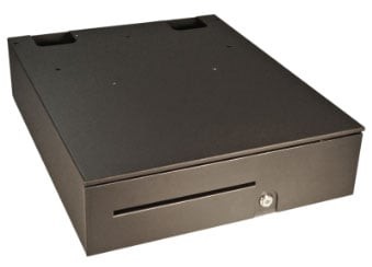 APG, SERIES 100, 24V INTERFACE, BLACK,16X16 W PK-15V TAP- BX 5 PLASTIC BILL HOLD DOWN AND 5 COIN TILL
