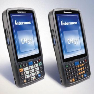 INTERMEC, DEMO, CN51, CN51AQ1KC00W0000 CONVERTED TO ANDROID WITH BATTERY, 236-209-001 USB-A TO USB-MICRO, 1-974028-025 AC POWER CORD