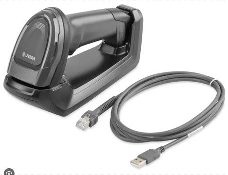 Zebra DS8178 Barcode Scanner Cordless, 2D, Standard Range, Bluetooth, USB Kit, FIPS, Black