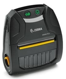 Zebra ZQ320 Plus Mobile Printer 3-inch, 203 dpi, 4 ips, Bluetooth 4.X, IP54