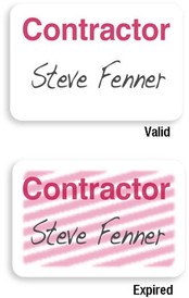 Brady 6105 Access Control Cards image