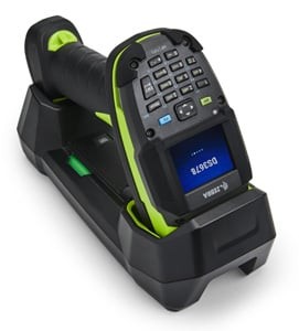 Zebra DS3678-KD Barcode Scanner Cordless, Keypad & Display, High Performance, 1D/2D, Industrial Green