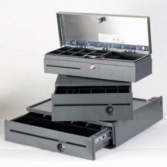 FC4408 - Compact Cash Drawer -Litho Gray