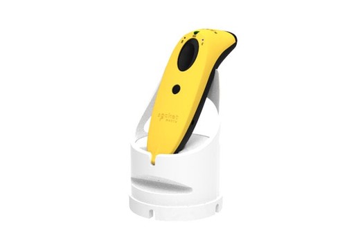 SOCKETSCAN S720 LINEAR BARCODE PERP QR CODE READER YELLOW WHITE DOCK
