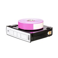 Zebra Z-Band Direct Wristband Cartridge Kit, Purple, Direct thermal, 25.4 x 279.4 mm, 200/roll, 6 rolls/case image