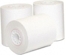 RECEIPT,3.125 X 400 DT,TOP COATED,PB3,50RL/CTN, image