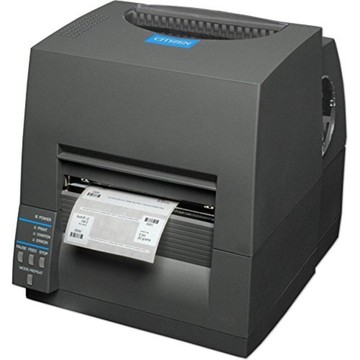 Citizen CL-S6621, 8 dots/mm (203 dpi), ZPLII, Datamax, multi-IF (Ethernet, Premium), black