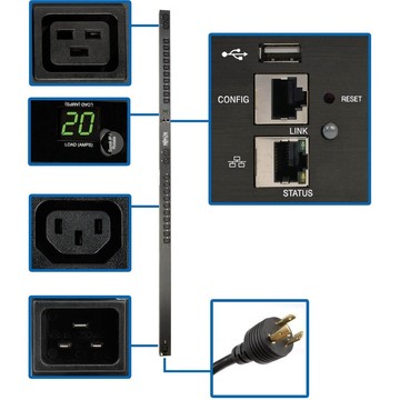 Tripp-Lite PDUMNV20HVLX Accessories