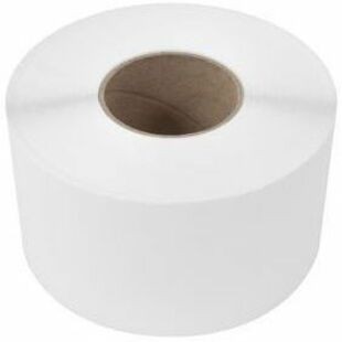 BROTHER, 4"X8" DT PREMIUM PAPER LABEL, 8"OD/3" CORE, 920 LABELS/ROLL, 4 ROLLS/CASE