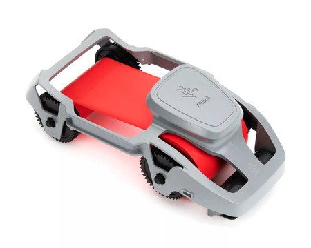 Zebra 800300-302 Red Monochrome Ribbon (1500 Prints)