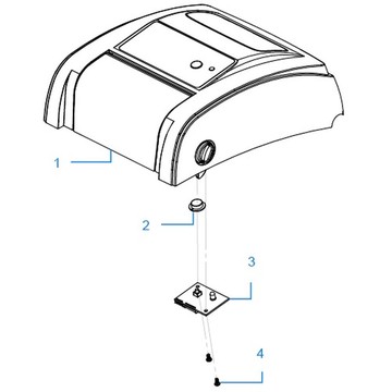 Print head harness (For 300dpi