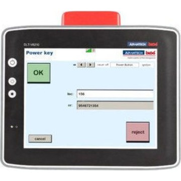 Advantech - DLT-V62 series, 1.3 Dual Core, PCT 10 XGA, 600nit display, 4GB RAM, 32GB    Cfast Storage, Wifi and Windows 7 Embedded