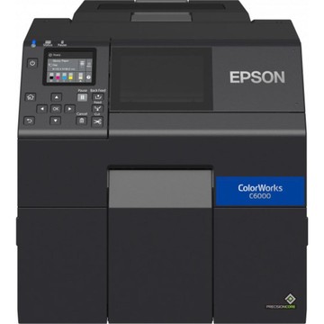 Epson CW-C6000A Color Label Printer Auto Cutter, 4.25-Inch Print Width, 1200 dpi, 5 ips, Pigment Inkjet