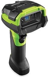 Zebra DS3678-SR Barcode Scanner 2D, Standard Range, Bluetooth, IP67, Black/Green image