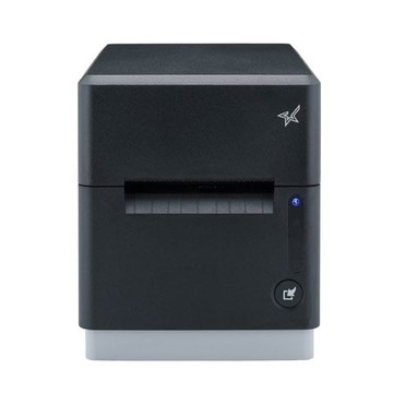 Star mC-Label3 Barcode Printer Linerless, Cutter, Wi-Fi, USB-C, Black, 3"