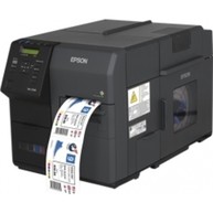 Epson ColorWorks C7500, cutter, disp., USB, Ethernet, black image