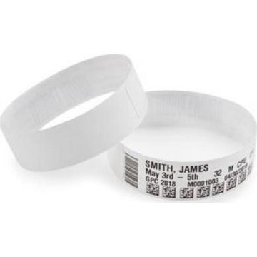 Zebra 8000T Extra Tuff 180 Tag, wristbands, synthetic, 102x76mm