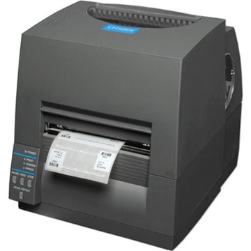 CITIZEN, CL-S631, BARCODE PRINTER, WITH ETHERNET, CUTTER & PEELER, GREY, POWER CORD INCLUDED