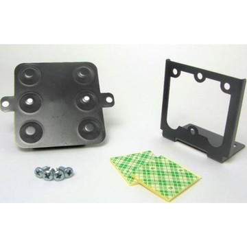 pcProx Black Angle Mounting Bracket w/Cable Clips