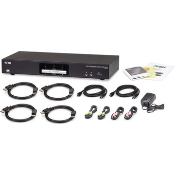 ATEN 2-Port USB 3.0 4K DisplayPort Dual Display