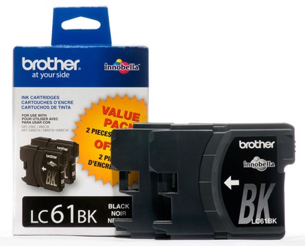 Brother LC61BK Inks