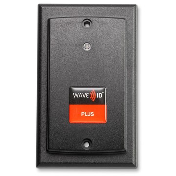 WAVE ID Plus Surface Mount IP67 Black EtherNet/IP