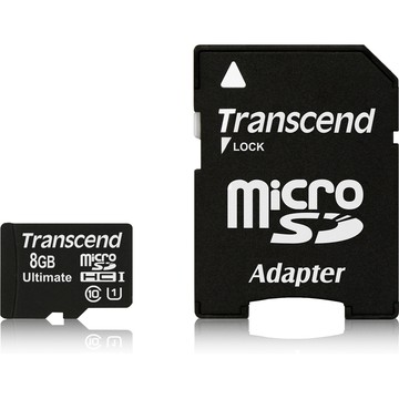 Transcend TS8GUSDHC10U1 Accessories