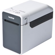 Brother CarePrint 300DX Label Printer Direct Thermal, 300dpi, 2", LAN/USB/RS-232, 16MB, Gray/White image