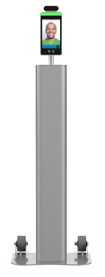 Barcodes BARCODES-TEMPERATURE-SCREENING-KIOSK-PEDESTAL-WITH-BATTERY Point of Sale Systems