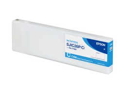 EPSON, TM-C7500, CONSUMABLES, SJIC26P (C), CYAN INK CARTRIDGE FOR COLORWORKS TM-C7500, RESTRICTED TO COLORWORKS PARTNERS ONLY image