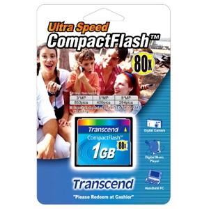 Transcend TS1GCF80 Accessories