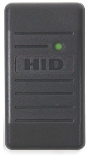 ProxPoint Plus 6005 125 kHz Mini Mullion Proximity Reader (18 Inch Pigtail) - Color: Classic Gray