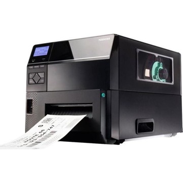 Impresora de etiquetas industrial Toshiba B-EX6T3, 6", Transferencia Térmica, 203/305 dpi, Cabezal Plano, USB, Ethernet