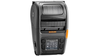 BIXOLON, 3-INCH (80 MM) MOBILE LABEL PRINTER BLACK, BUILT IN WLAN 802.11A/B/G/N, SERIAL OR USB, 127MM/SEC PRINTING SPEED, TEAR BAR, IP54 WITH PROTECTIVE CASE, TFT LCD, TRANSMISSIVE SENSOR. image
