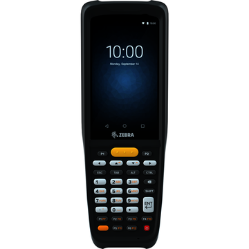 Zebra MC2200 Mobile Computer SE4100 2D Imager, 4" WVGA, 34-Tasten Ziffernblock, IP65, 3GB RAM, 32GB Flash