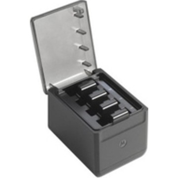 Zebra 4 slots battery charging station, fits for: MC45, order separately: power supply (PWRS-14000-148C)