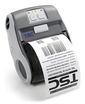 TSC, PRINTER ALPHA-30R, PREMIUM, 203DPI, LCD, DRAM 128MB/FLASH 128MB + USB + RTC, MFI BT, LINERLESS, US MOBILE image