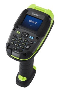 Zebra DS3678-KD Barcode Scanner Bluetooth, 2D Imager, Color Display, 19-Key Keypad, IP67, Black, Green